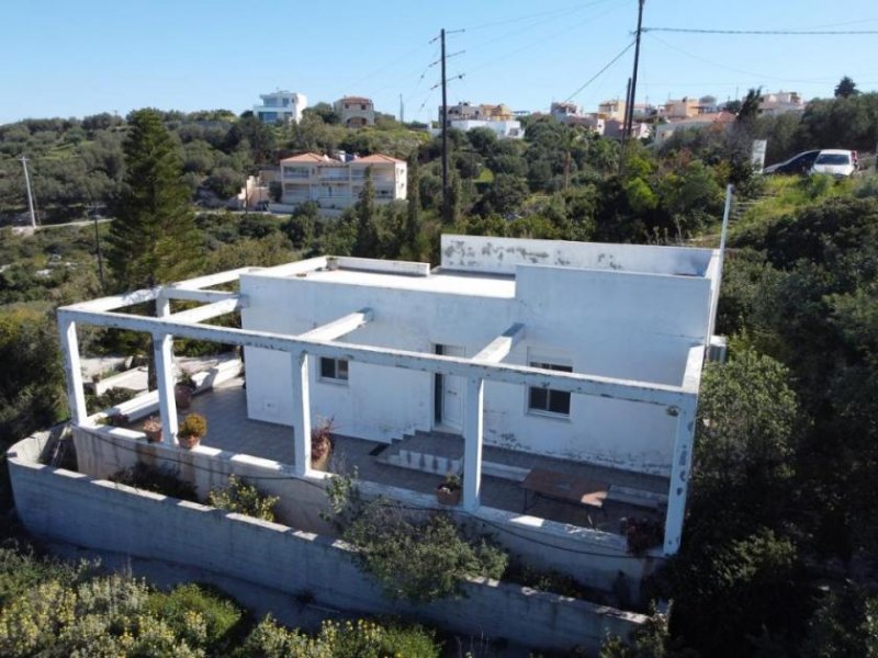 Plaka bei Chania Kreta, Plaka Chania: Haus mit atemberaubender Aussicht zu verkaufen Haus kaufen